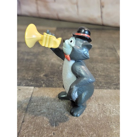 Scat Cat Pixar Disney Aristocat trumpet toy figure - Picture 2 of 5
